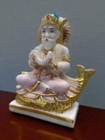 CRAFTFUSION Jhulelal Murti Marble Dust 9 inch - Image 5