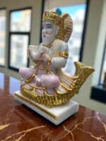 CRAFTFUSION Jhulelal Murti Marble Dust 9 inch - Image 4