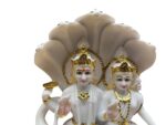 Goddes Vishnuu Lakshmi Murti for Pooja12 Inch - Image 3