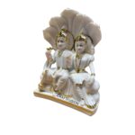 Goddes Vishnuu Lakshmi Murti for Pooja12 Inch - Image 5