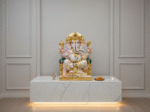 Ganesha Statue Sitting 24 inches Marble Ganapati Idol Large - Image 4